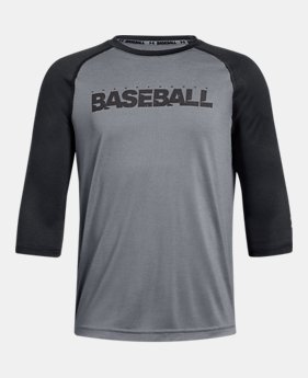 New Arrival Boys' UA Bullpen ¾ Shirt 2 Colors Available $25