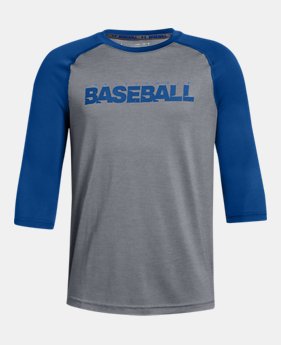 New Arrival Boys' UA Bullpen ¾ Shirt 2 Colors Available $25