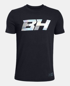 Boys' UA BH34 Short Sleeve T-Shirt 1 Color Available $25