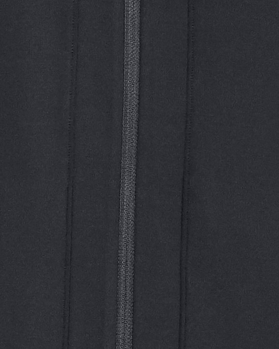 Men's ColdGear® Run Knit Jacket, Black, pdpMainDesktop image number 4