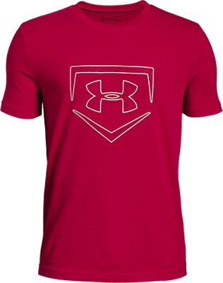 under armour boys baseball shirt