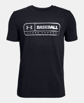 Boys' UA LockerTag Short Sleeve T-Shirt 4 Colors Available $20
