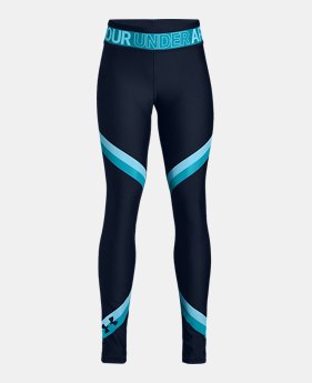 New Arrival Girls' HeatGear® Armour Graphic Ankle Crop 1 Color Available $45