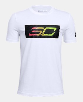 New Arrival Boys' SC30 Logo Short Sleeve T-Shirt 1 Color Available $25
