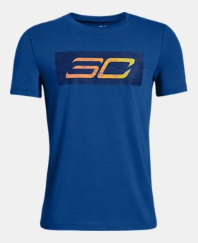 New Arrival Boys' SC30 Logo Short Sleeve T-Shirt 3 Colors Available $25