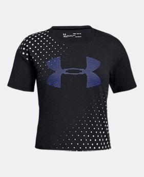 New Arrival Girls' UA Transit Logo T-Shirt 3 Colors Available $25