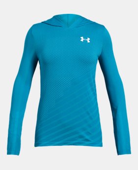 Girls' UA Seamless Hoodie 2 Colors Available $26.25