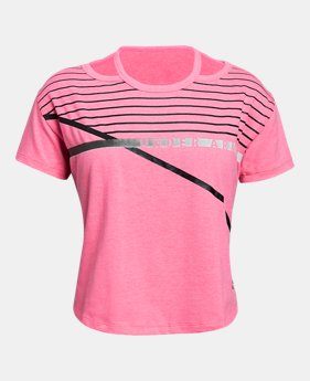 New Arrival Girls' UA Finale T-Shirt 1 Color Available $20