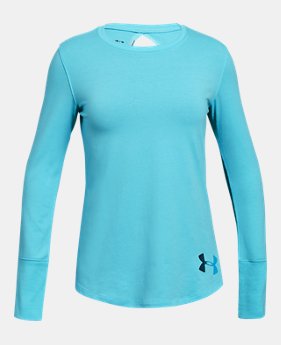 Girls UA Finale Long Sleeve 1 Color Available $22.5