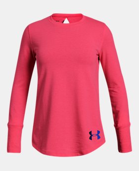 Girls UA Finale Long Sleeve 3 Colors Available $35
