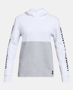 New Arrival Girls' UA Double Knit Hoodie FREE U.S. SHIPPING 4 Colors Available $45