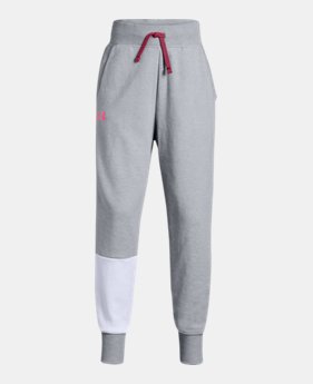 New Arrival Girls' UA Double Knit Joggers 1 Color Available $55