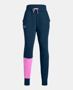 Girls' UA Unstoppable Double Knit Joggers 3 Colors Available $45