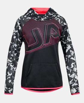  Girls' Armour Fleece® Big Logo Hoodie LIMITED TIME ONLY 4  Colors Available $29.99