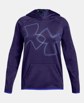 Girls' Armour Fleece® Dual Logo Hoodie 5 Colors Available $40