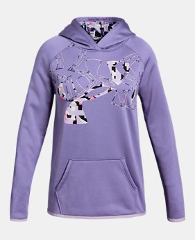 Girls' Armour Fleece® Big Logo Hoodie LIMITED TIME ONLY $30