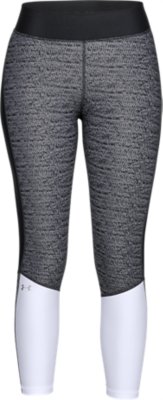 under armour jacquard crop tights
