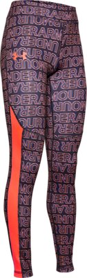 under armour orange leggings