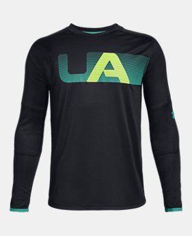 New Arrival Boys' UA Tech™ Long Sleeve 3 Colors Available $35