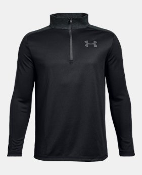 New Arrival Boys' UA Tech™ ¼ Zip 5 Colors Available $35