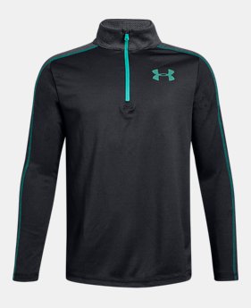 New Arrival Boys' UA Tech™ ¼ Zip 3 Colors Available $40