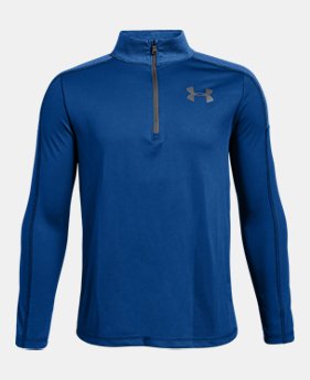 New Arrival Boys' UA Tech™ ¼ Zip 2 Colors Available $40