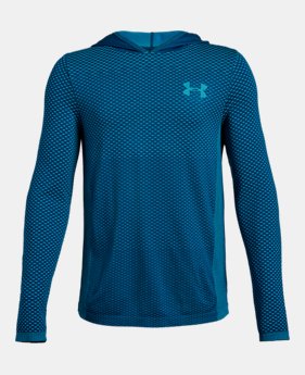 New Arrival Boys' UA Seamless Hoodie 1 Color Available $35
