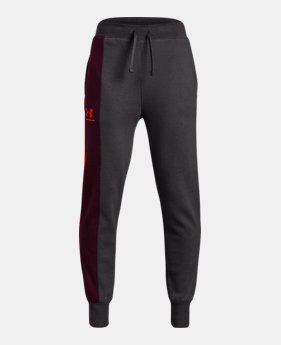 New Arrival Boys' UA Rival Blocked Joggers 1 Color Available $50