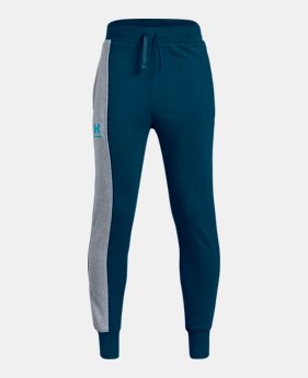 Boys' UA Rival Blocked Joggers 1 Color Available $30