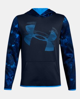 Boys' Armour Fleece® Sleeve Hoodie LIMITED TIME ONLY 1 Color Available $29.99