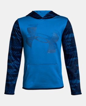  Boys' Armour Fleece® Sleeve Hoodie LIMITED TIME ONLY 8  Colors Available $29.99