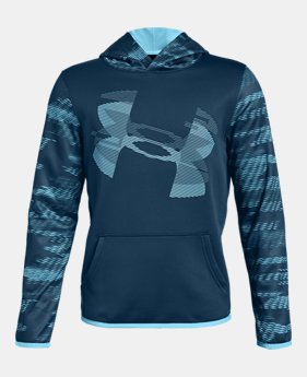 Boys' Armour Fleece® Sleeve Hoodie 8 Colors Available $45