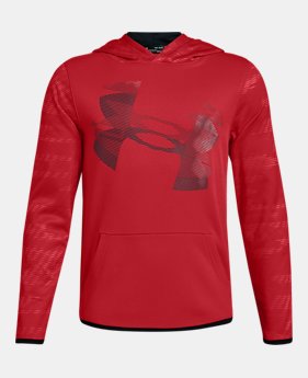 Boys' Armour Fleece® Sleeve Hoodie 7 Colors Available $45