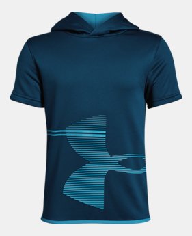 Boys' Armour Fleece® Layered Hoodie 2 Colors Available $45