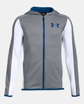 Boys' Armour Fleece® Full Zip 4 Colors Available $45
