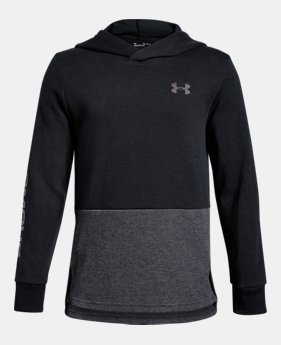 New Arrival Boys' UA Double Knit Hoodie 1 Color Available $45