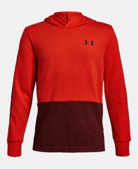 New Arrival Boys' UA Double Knit Hoodie 1 Color Available $45