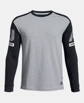 Boys' UA Sportstyle Crew 2 Colors Available $30