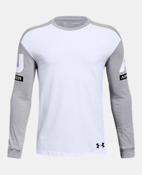 New Arrival Boys' UA Sportstyle Crew 1 Color Available $35