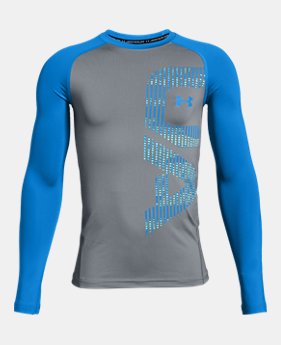 Boys' HeatGear® Armour Long Sleeve 1 Color Available $29.99
