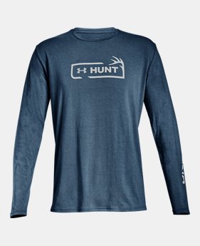 Men's UA HUNT Logo Long Sleeve 2 Colors Available $30
