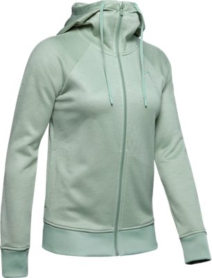 under armour hoodie green women