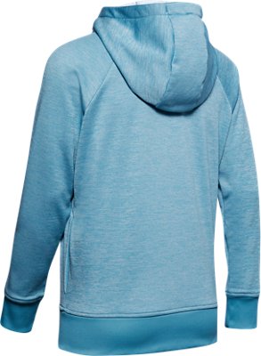 under armour hoodie blue women