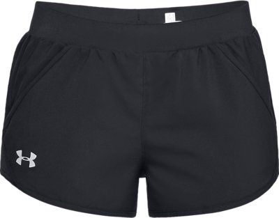 under armour fly by mini shorts