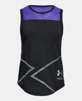 New Arrival Girls' UA SPWW Tank 2 Colors Available $30