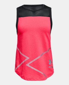 Girls' UA SPWW Tank 1 Color Available $30