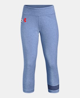New to Outlet Girls' UA Favorite Knit Capris 2 Colors Available $15 to $22.5