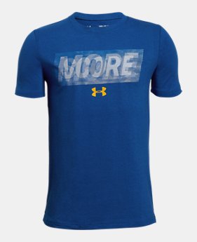 Boys' UA Lenticular Score More T-Shirt LIMITED TIME: FREE SHIPPING 2 Colors Available $28