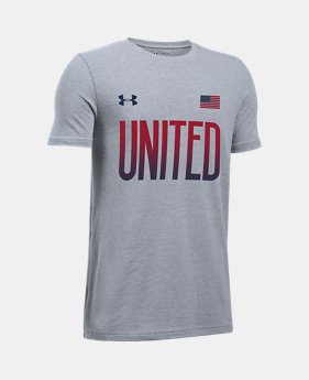 Boys' UA United T-Shirt 3 Colors $11.24