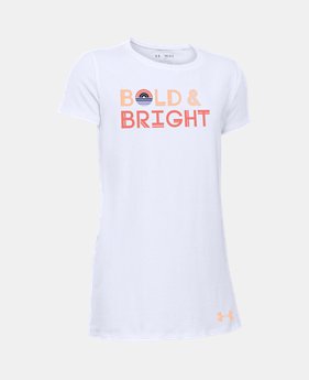 Girls' UA Bold & Bright 1 Color $11.24